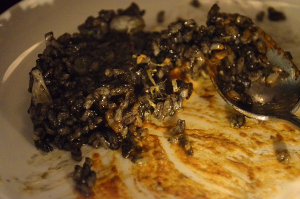 House of Hao's Estela Soho New York NYC Black Rice Uni Sepia