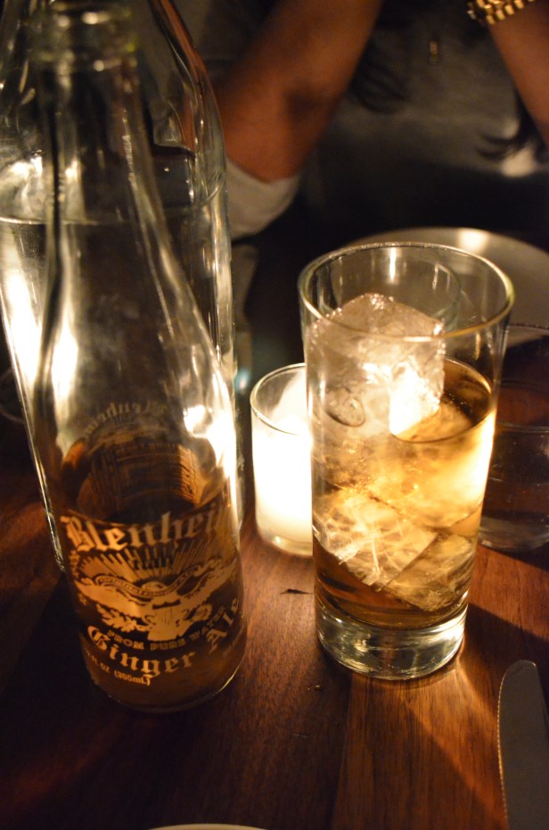 House of Hao's Estela Soho New York NYC Ginger Ale