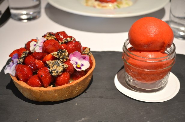 Houseofhaos Gramercy Tavern New York Dessert Strawberry Tart Sesame 2