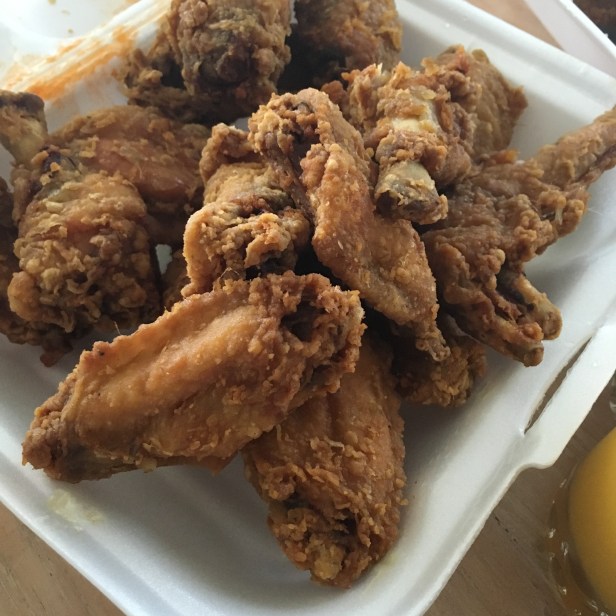 Fried chicken Sweet T's Providenciales Turks & Caicos