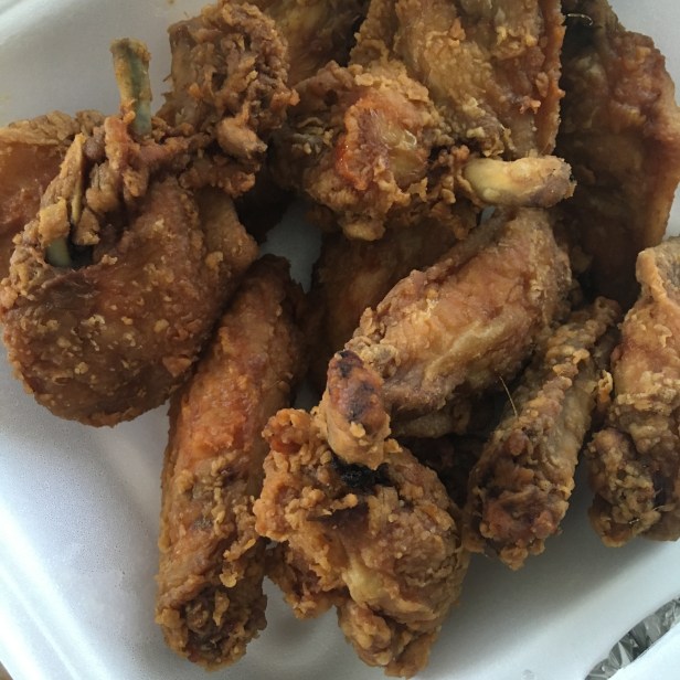 Fried chicken Sweet T's Providenciales Turks & Caicos