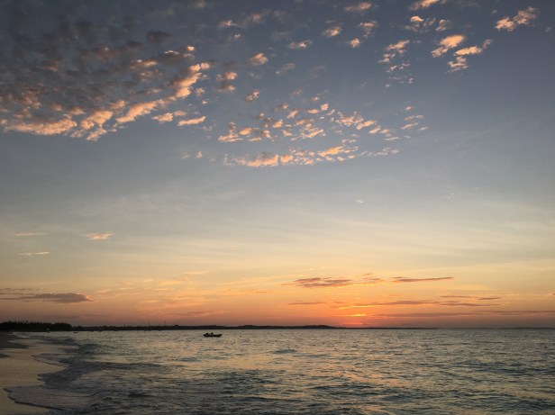 Sunset in Grace Bay Providenciales Turks & Caicos Caribbean